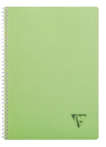 CLAIREFONTAINE Notizbuch Clairefontaine Spiralbuch A4 Linicolor kar 50B sor