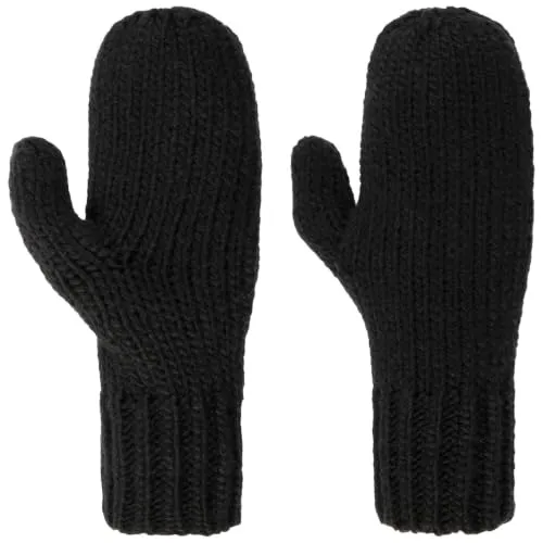 Seeberger Fäustlinge mit Fleecefutter Fausthandschuhe Damenhandschuhe Strickhandschuhe Damen