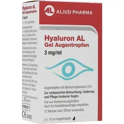 Hyaluron Al Gel Augentropfen 3 mg/ml 20 ML
