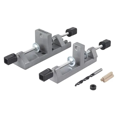 Wolfcraft Holzdübel-Set 6,0 8,0 10,0 mm - vielseitige Holzverbindungen für präzise Möbelkonstruktionen und DIY-Projekte