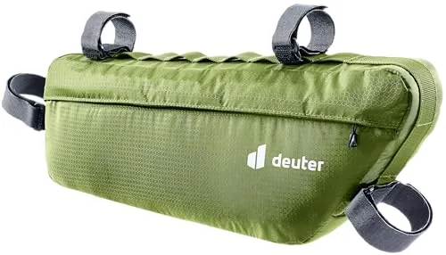 deuter Mondego FB 6 Rahmentasche, Meadow - Fahrradtaschen mit vier anpassbaren Klettverschlüssen für perfekte Fixierung, ideal für sichere Aufbewahrung während der Fahrt.