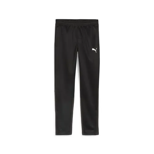 Puma teamGOAL Trainingshose Kinder - Schwarz, komfortable Passform für aktive Kids - Trainingshosen für Kinder mit elastischem Bund und praktischen Taschen, ideal für Sport und Freizeit. Modernes Design mit PUMA-Logo.