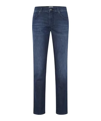 BRAX Feel Good Style Cadiz Atlantic SEA Used 36/30 - Moderne Straight Fit Jeans aus hochwertigem Baumwollmix. Leicht und luftig, ideal für den Sommer mit dezenter Used-Optik.