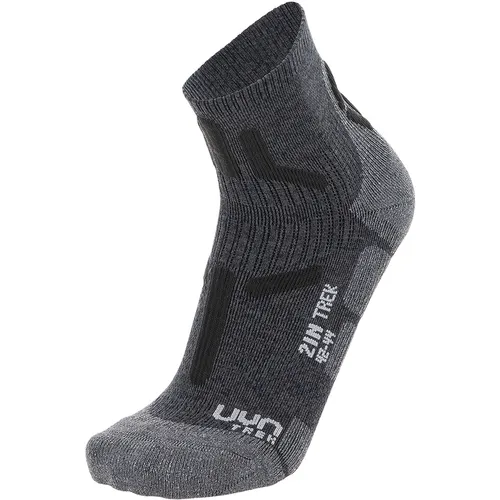 Uyn MAN Trekking 2IN Low Cut Socks - Trekking- und Wandersocken für Herren mit innovativem zweilagigem System, das Reibung und Blasenbildung verhindert – ideal für Komfort und Schutz bei langen Wanderungen.