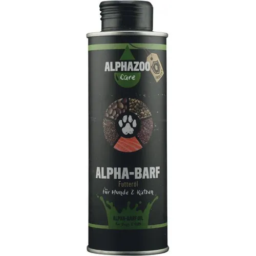 alphazoo Alpha Barf Futteröl 250 ml für Hunde und Katzen