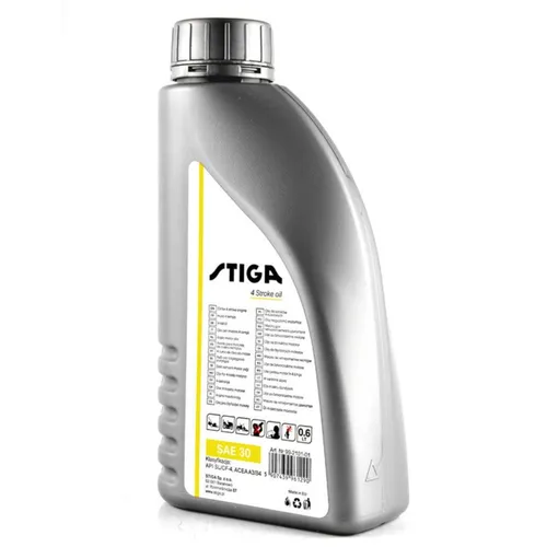 Öl für Rasenmäher und Rasentraktoren NAC, Honda, Briggs, Loncin, Stiga SAE 30 0,6 L SL/CF
