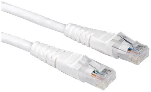 Value 21.99.1576 RJ45 Patchkabel CAT 6 U/UTP 7.00m Weiß 1St.