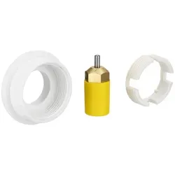 Danfoss RAV+RAVL Adapter für Ally und Eco - Praktischer Adapter für die direkte Montage von Danfoss Ally und Eco auf RAV/RAVL Ventilen, inklusive Stopfbuchse. Ideal für eine einfache Installation.