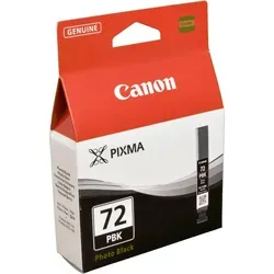 Canon Tinte 6403B001 PGI-72PBK - Original Photo Schwarz Patronen, 14ml für Canon Pixma Pro 10/10S, perfekte Druckergebnisse für Fotografen