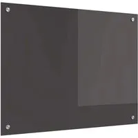 vidaXL Küchenrückwand Dunkelgrau 80x60 cm in grau von vidaXL