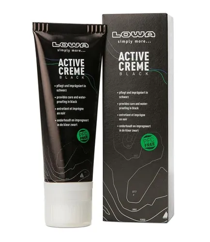 Lowa Schuhpflege Wachs Active Creme schwarz - 1 Dose 75ml