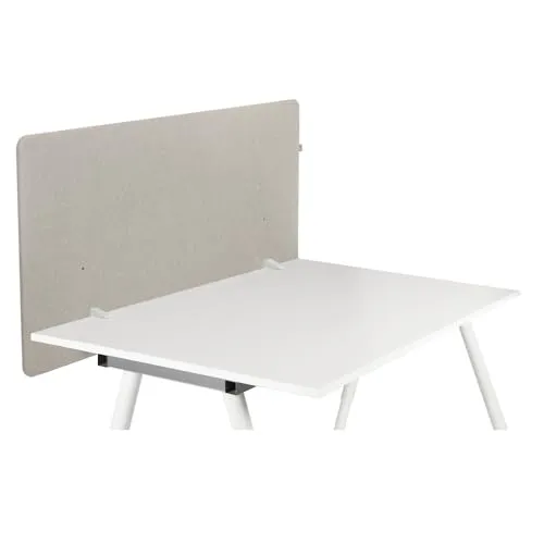 hjh OFFICE Akustik Tischtrennwand 62x120 cm FLEXMIUT D1 - Sichtschutz & Trennwände, schalldämmend und ideal für Großraumbüros oder Home Office, mit praktischer Pinnwandfunktion und ÖKO-TEX Standard 100 zertifiziert.