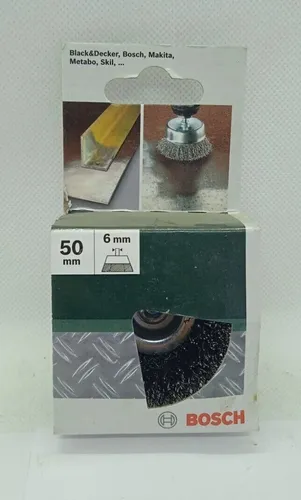 Bosch Zubehör Topfbürste Stahl, gewellter Draht - 50 x 0,3 mm