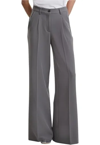 Urban Classics Damen Wide Leg Trousers, Cloudgrey, 31 EU von Urban Classics