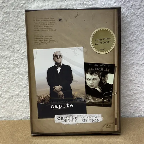Capote / Kaltblütig - Collector's Edition 2 DVDs - Neu & Verschweißt