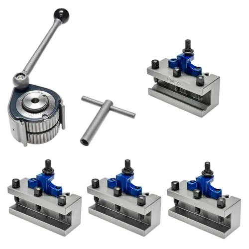 WABECO Schnellwechsel Stahlhalter Set Größe A System Multifix mit Bohrstahlhalter und Drehstahlhalter