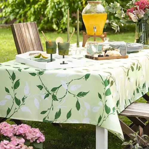 Wetterfeste Outdoor Garten Tischdecke 