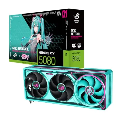 ASUS ROG Astral GeForce RTX 5080 Hatsune Miku Edition von ASUS