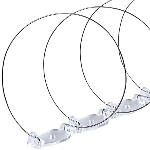 KONZEPT Taubenabwehr 33 cm – Effektiver Vogelschutz mit langlebigen Edelstahlspiralen