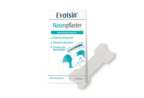Evolsin Nasenpflaster transparent-extra stark von Evolsin Medical