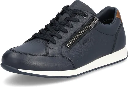 Rieker Herren Low-Top Sneaker 11903 - Herren-Sneaker aus hochwertigem Glattleder, mit atmungsaktivem Innenmaterial und flacher PU-Sohle für optimalen Komfort beim täglichen Tragen.