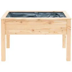 Hochbeet auf Stelzen WESTMANN Emily 120 x 65 x 75 cm - Hochbeet aus natürlichem Holz, ideal für den Garten oder Balkon, ergonomische Höhe für bequemes Gärtnern ohne Bücken.