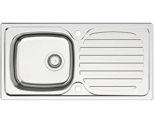 CENTA Spüle RIGIL 860 x 435 mm Edelstahl