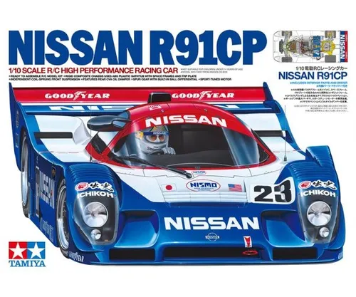 Tamiya 1:10 RC Nissan R91CP 1992 von Tamiya & Carson
