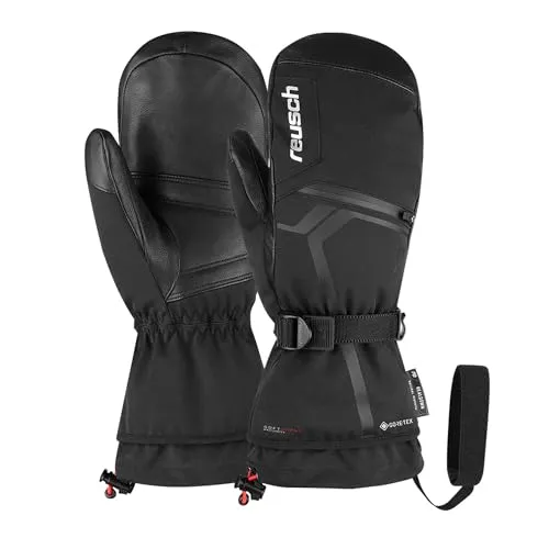 Reusch Down Spirit GTX Mitten Fäustlinge - Skihandschuhe für extreme Bedingungen - Wintersport-Bekleidung mit hochwertiger Daunen-Isolierung und Gore-Tex-Membran für maximalen Komfort und Wärme, ideal für kaltes Wetter.
