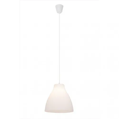 Brilliant Deckenleuchte Pendelleuchte Bizen 1-flammig E27/60W Kunststoff weiß