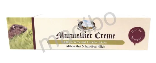79,10 Euro pro 1 Liter Murmeltier Creme vom Pullach Hof 100 ml