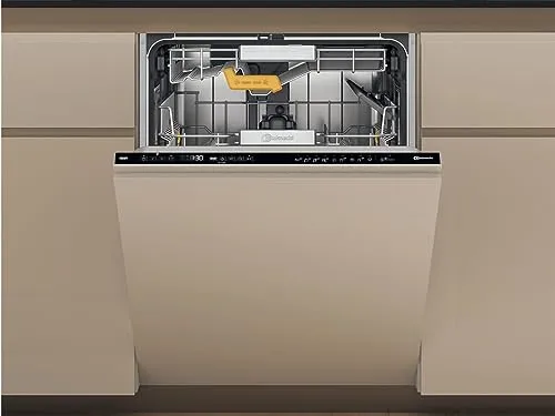 Bauknecht B8KIHP42LCA Vollintegrierbarer Einbaugeschirrspüler - Einbaugeschirrspüler mit nur 42 dB Betriebsgeräusch, 7 Programmen und innovativem NaturalDry Türöffnungssystem für optimale Trocknung.