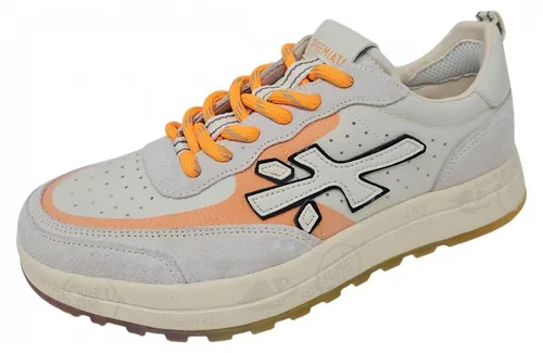 Premiata Sneaker Weiß Gr. 44 – Stilvolle Damen Sneaker - Elegante Sneaker in Weiß aus hochwertigem Leder, ideal für den täglichen Gebrauch. Flache Sohle und klassischer Schnürverschluss sorgen für optimalen Komfort und vielseitige Kombinationsmöglichkeiten.