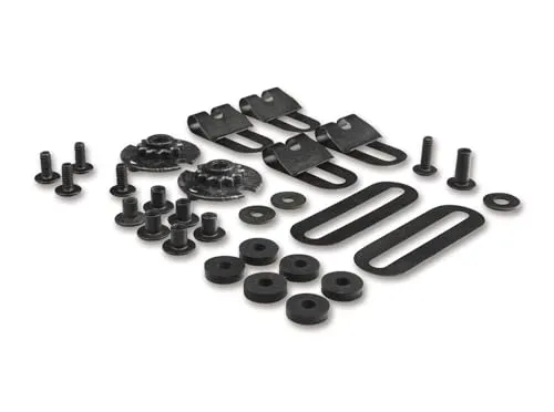 Ulticlip Unisex – UltiLink Erweiterungs-Set, Schwarz - Praktisches Erweiterungs-Set für das UltiLink System, ideal zur Anpassung des Tragewinkels von Riemen und Holstern. Enthält 2 Ritzel und Befestigungsteile, alles in schickem Schwarz.