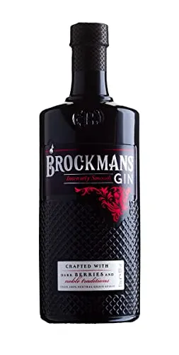 Brockmans Premium Gin - 1 Liter - Gin mit fruchtigem Geschmack, verfeinert mit Brombeeren, Blaubeeren und exotischen Gewürzen. Perfekt für kreative Cocktails und besondere Anlässe.