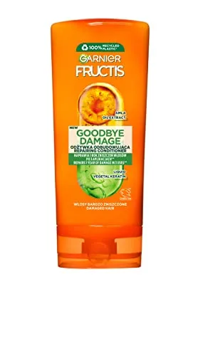 Garnier Fructis Goodbye Damage Conditioner für stark strapaziertes Haar, stärkt, nährt und schützt, 200 ml