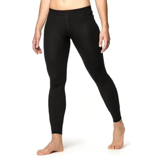Woolpower Long Johns 200 ohne Eingriff - Merino black S - Funktionsunterwäsche aus Merinowolle, ideal für Temperaturen von +10°C bis -20°C, mit hervorragenden Isoliereigenschaften und feuchtigkeitsregulierendem Effekt.