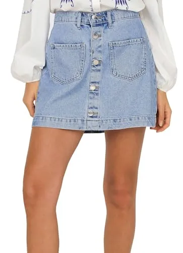 ONLY Jeansrock ONLAMAZING HW SKIRT TAI DNM NOOS von ONLY