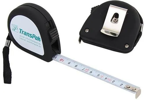 Feststeller 2er Pack TRANSPAK 9019029 Maßband m.Feststeller Länge 200cm Kunststo