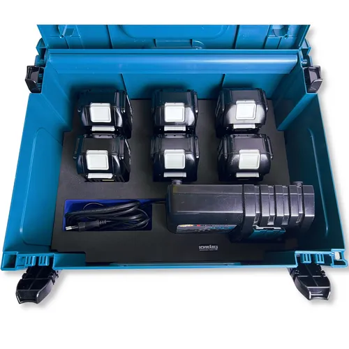 SCHWÄBLE® Schaumeinlage für Makita Li-Ion Akkus von SCHWÄBLE