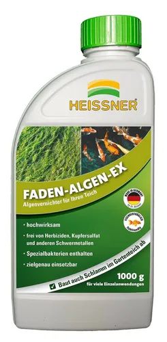 Heissner Teichpflege Faden-Algen-Ex 1000 g von Heissner