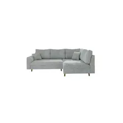 S-STYLE Ecksofa Trygve in Grau – 231 cm - Das S-STYLE Ecksofa Trygve vereint elegantes Design mit hoher Qualität. Mit seinen großzügigen 231 cm Breite bietet es optimalen Komfort für Ihr Wohnzimmer. Profitieren Sie von unserem Willkommens-Gutschein und 0% Finanzierung!