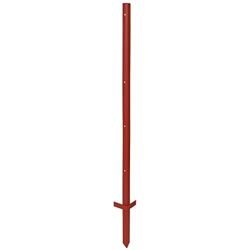 Kerbl Winkelstahlpfahl Ø 3 mm - 10 Stück, 115 cm lang - Weidezäune & Pfähle, robust und langlebig für sichere Einzäunungen im Garten oder auf dem Feld.