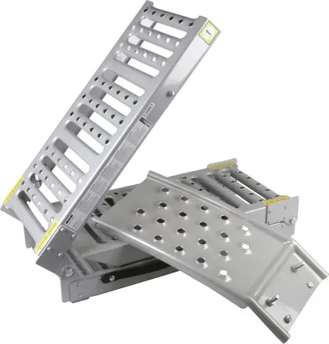 Unitec Auffahrrampe klappbar 200x25cm - 2 Stück - Transportgeräte & Rampen, praktische klappbare Rampen für einfachen Zugang und Transport von Fahrzeugen oder Geräten.