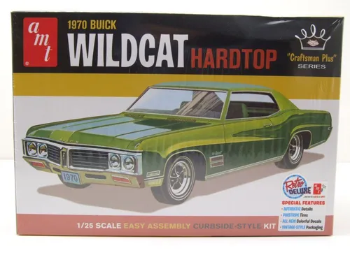 Buick Wildcat Hardtop 1970 Kunststoffbausatz Modellauto 1:25 AMT