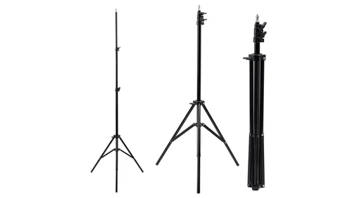 Statyw do lampy pierścieniowej LED 12 Maclean MC-163, max. wysokość 190cm, max. 