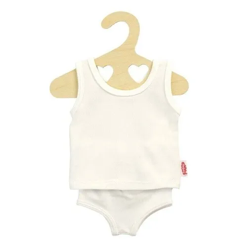 Heless 2221 - 2-teiliges Puppen-Unterwäsche-Set aus elastischem Jersey, ideal für Puppen und Kuscheltiere 35-45 cm