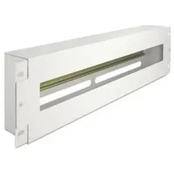 Delock Rack-Schiene mit Schutzschalter - DIN schienenmontierbar - Grau - 3U - 48.3 cm (19