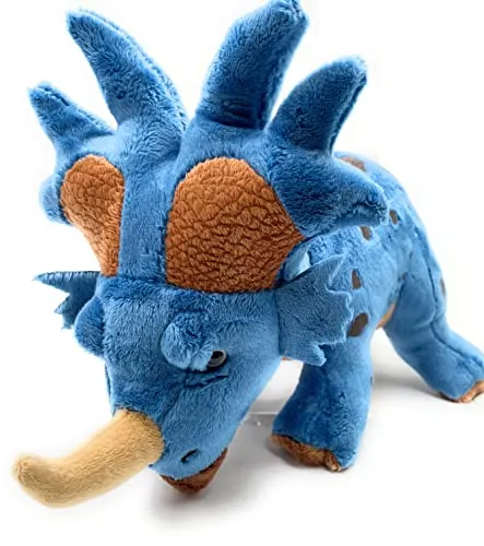 Onwomania Plüschtier Styracosaurus Dino 39cm Blau von Onwomania