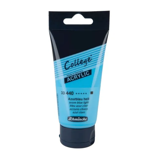  Schmincke COLLEGE Acryl, azurblau hell 440 75 ml Tube 59,33€/L